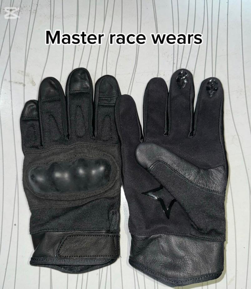 Mechanic gloves.