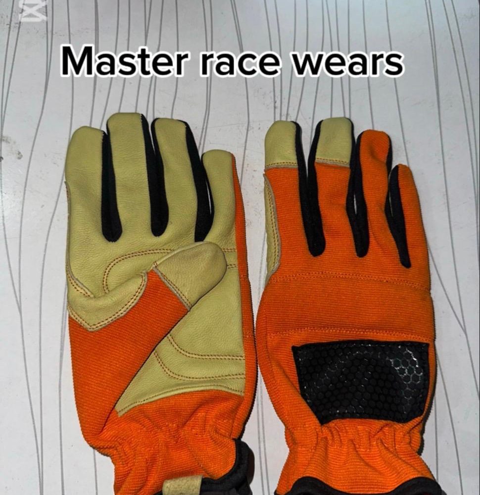 Mechanic gloves.